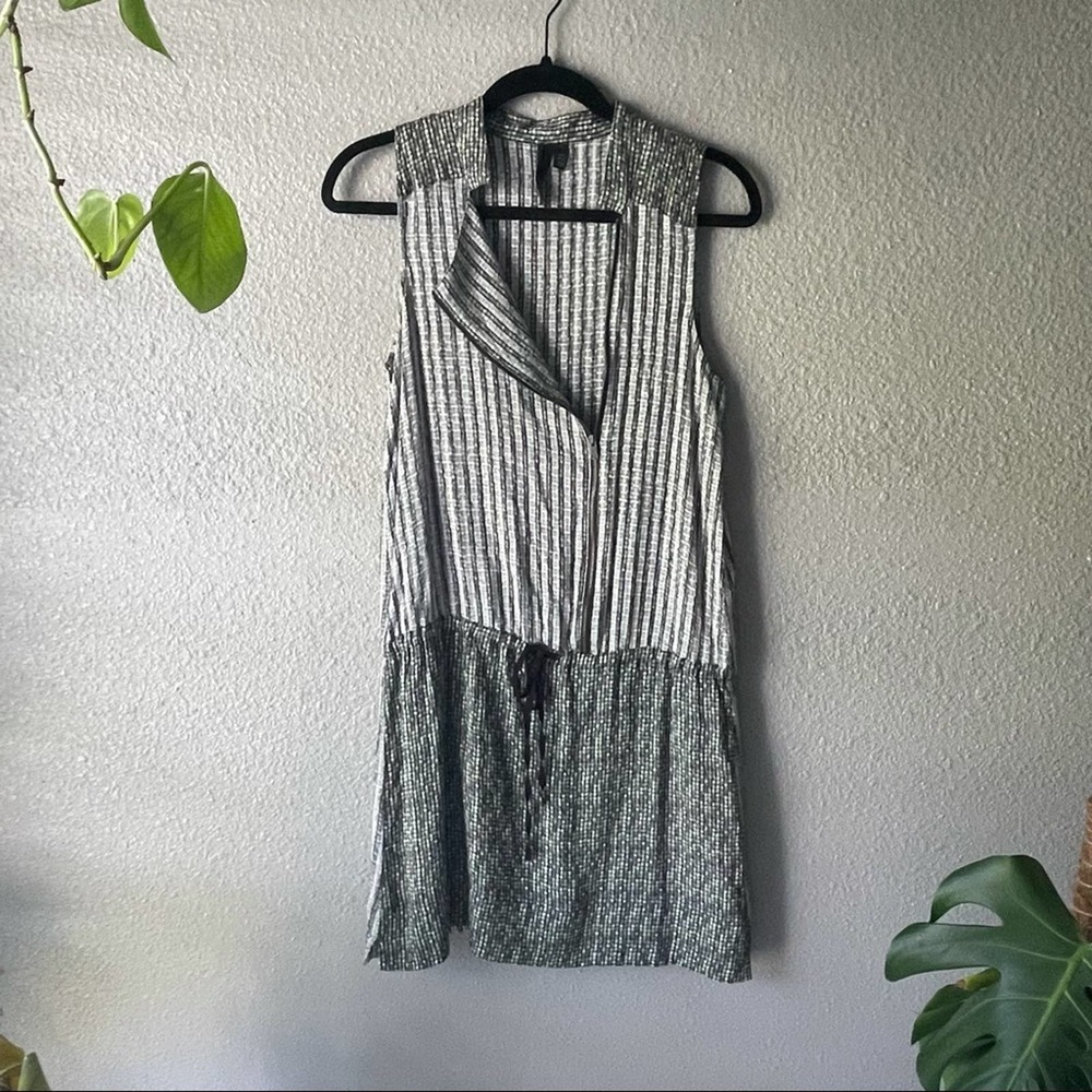 Edun Silk Contrast Dress